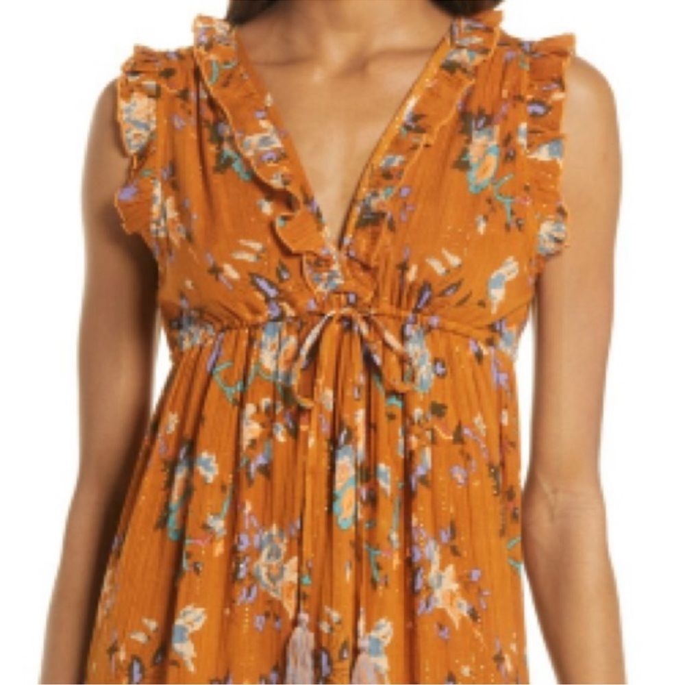 NWT MSRP $140 RAGA Morning Glories Maxi Dress - Size Large - Picture 4 of 14